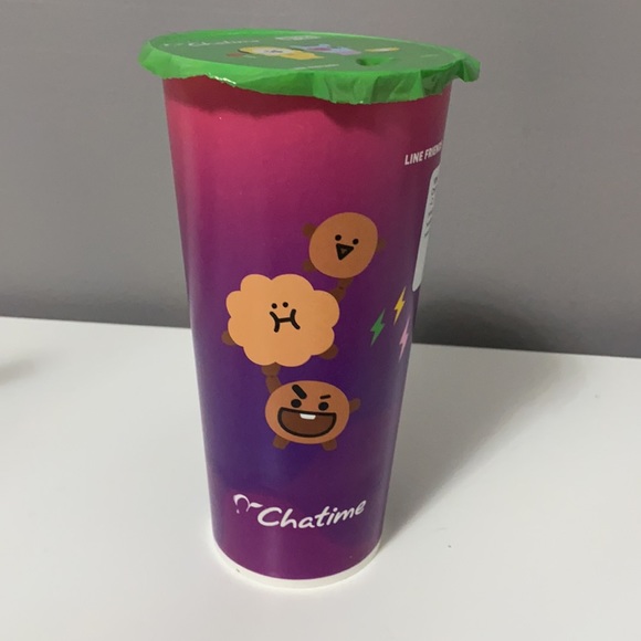 2022 BTS X CHATIME BT21 LIMITED EDITION CUP - Picture 2 of 4
